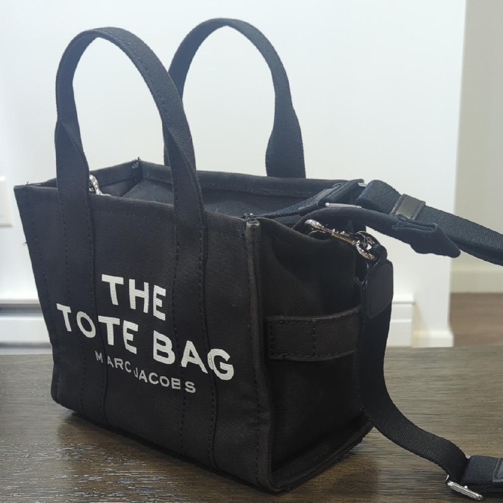 Marc Jacobs Black Mini Tote Bag - Picture 2 of 5